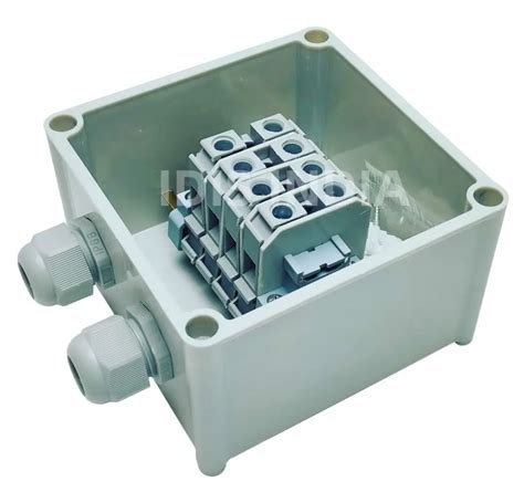 dual switch junction box|large junction box with terminals.